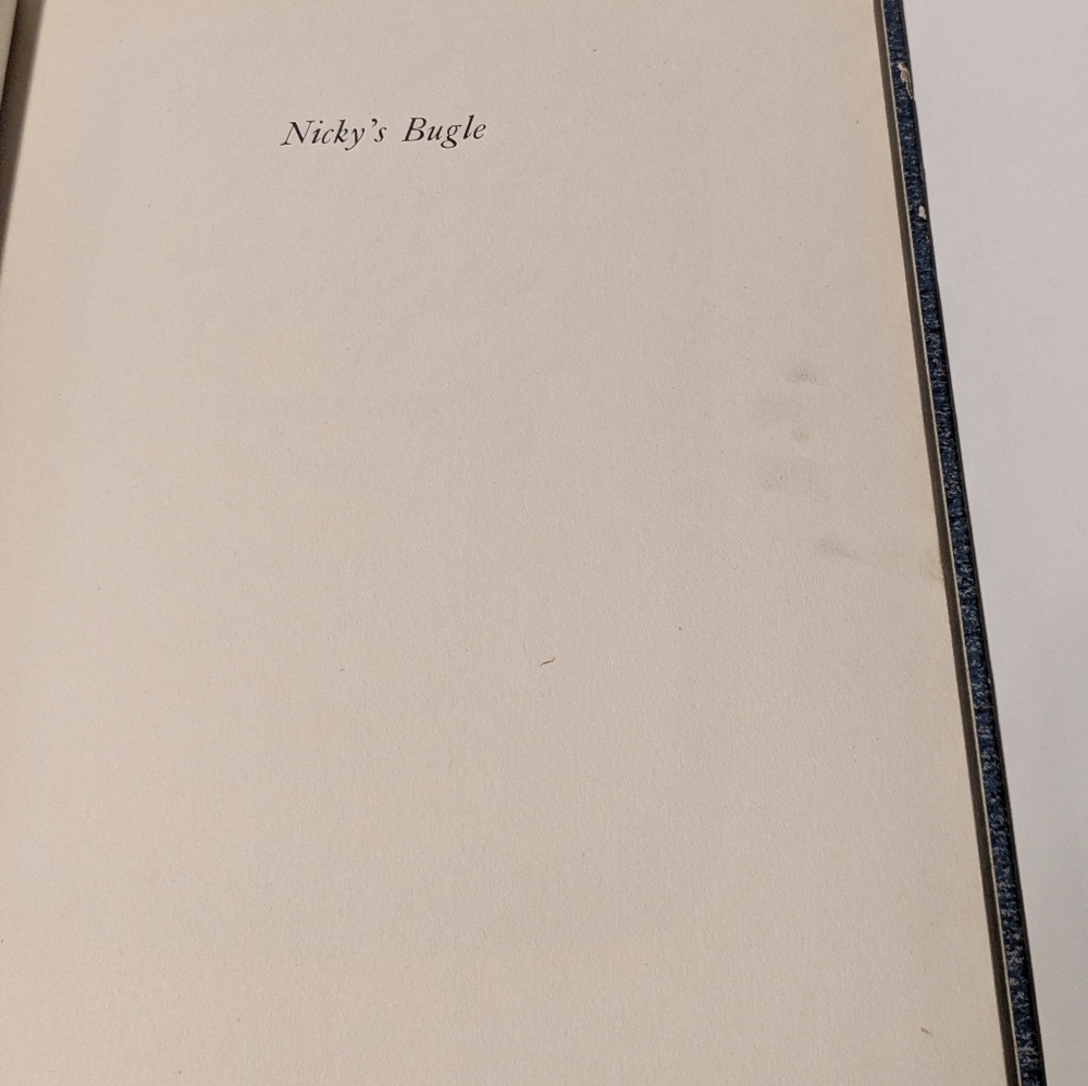 Nicky's Bugle by Jane Rietveld, Vintage Juvenile Historical Fiction - Picture 9 of 9